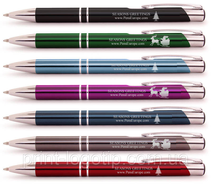 Металлические ручки с гравировкой, ручки металлические под нанесение - фото 3 - id-p64826137