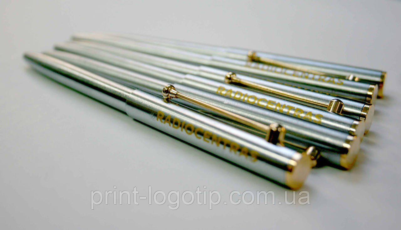 Металлические ручки с гравировкой, ручки металлические под нанесение - фото 5 - id-p64826137