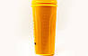 Шейкер з сіточкою для спортивного харчування FI-4444-OBK (TS1314) (пластик, 700 мл, помаранчевий-чорний), фото 3