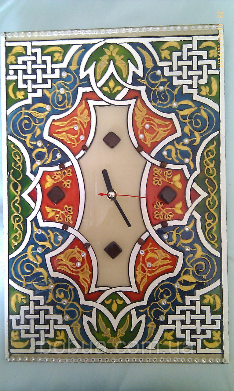 Часы "Иранский орнамент"