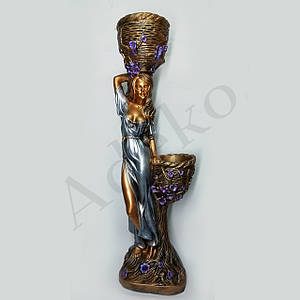 Вуличний декор з двома кашпо 95 см