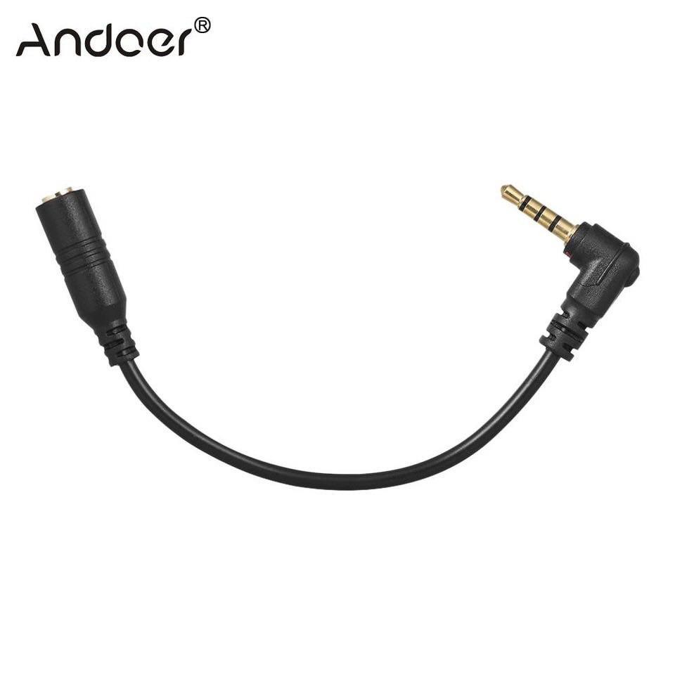 Адаптер для мікрофона, аудіоперехідник 3.5 мм с 3 pin TRS на 4 pin TRRS