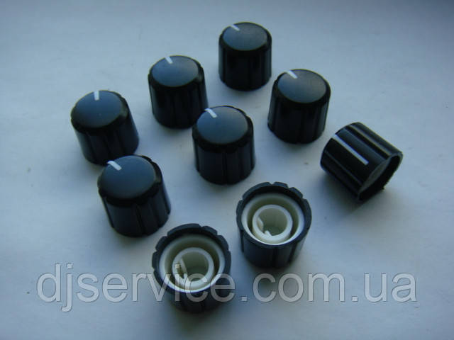 Ручка потенціометра 15x13.5mm (пластик) для пультів