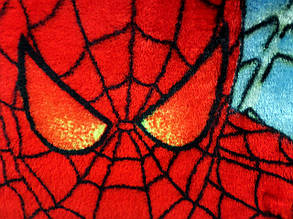 Плед дитячий акриловий "Людина-павук" (Spider-man) 110х140 см., фото 3