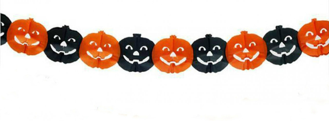 Гірлянда 3д на Гелловін Гарбуз, фото 1