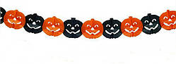 Гірлянда 3д на Гелловін Гарбуз