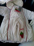 Комбінезон-трансформер 62-68 см осінь-весна. Польща, фото 4