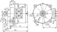 Электродвигатель РД-09-П2А Uв/Uн=127/10V 50Гц n=15,5 об/мин.