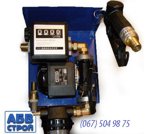 Заправна колонка для дизельного палива 12В,24В, 220В, фото 1