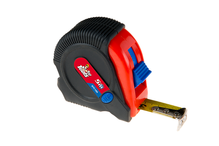Рулетка Top Tools, сталева стрічка 5 м x 19 мм, магніт, фото 1