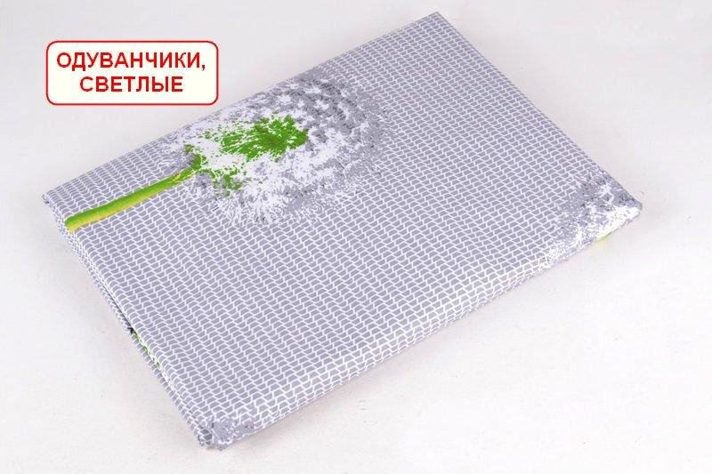Наволочка бязь 50х50, принт: Весняні кульбаби