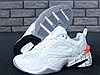 Жіночі кросівки Nike M2K Tekno Grey White Ctimson AO3108-001, фото 2