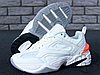 Жіночі кросівки Nike M2K Tekno Grey White Ctimson AO3108-001, фото 3