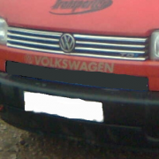 Хром накладки на решітку для Volkswagen Transporter T4