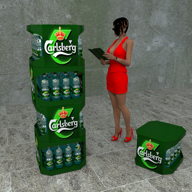 Стойка торговая Carlsberg