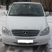 Накладка на радіаторну решітку Mercedes-Benz Viano 2003-2010