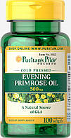 Олія Примули Вечірньої Puritan's Pride Evening Primrose Oil, 500мг (100капс.)