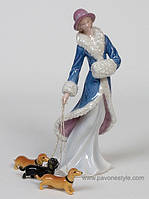 Порцелянова Статуетка "Дама із собачками" Pavone CMS - 32/5