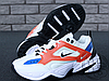 Чоловічі кросівки Nike M2K Tekno Summit White/Black/Team Orange AO3108-101, фото 9