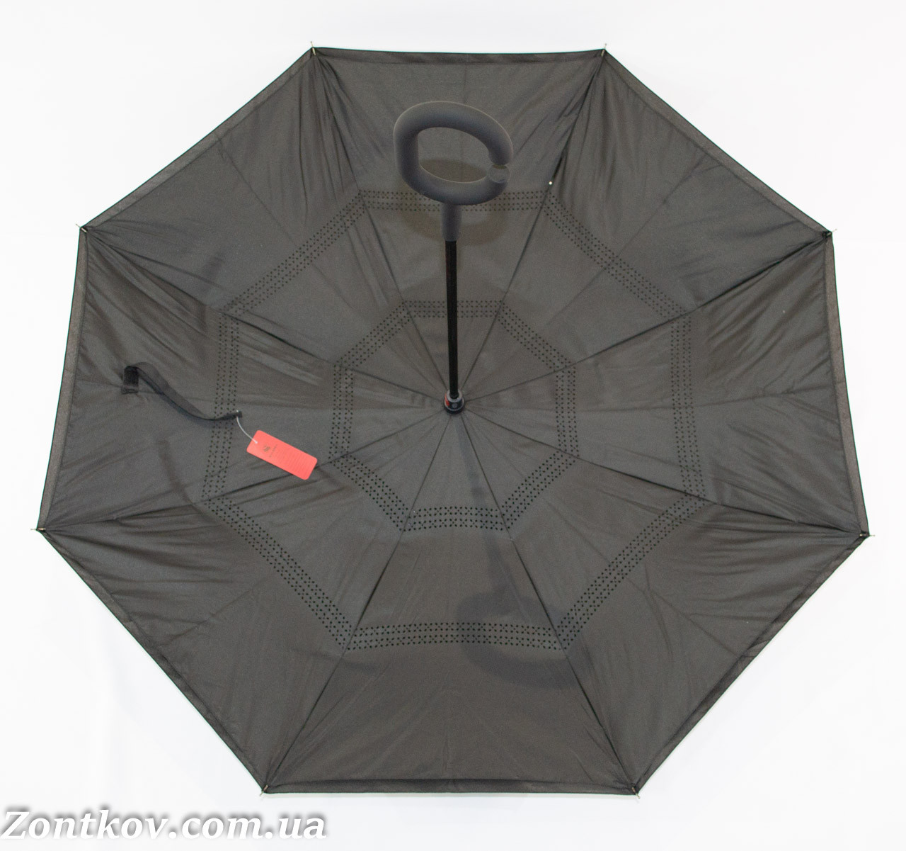Однотонна парасольку "Smart" із зворотним складанням від фірми "Swifts" - фото 6 - id-p614302707