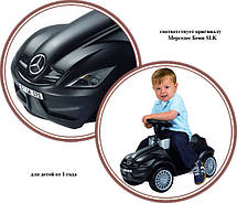 Машинка каталка Mercedes Big 56342 + защита на обувь, фото 2