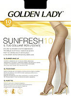 Ультратонкие колготки GOLDEN LADY Sunfresh 10 2, NERO (черный)