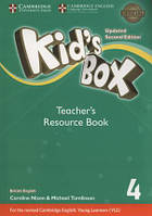Kid's Box Updated 2nd Edition Level 4 teacher's Resource Book Online with Audio British English