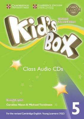 Kid's Box Updated 2nd Edition Level 5 Class Audio CDs (3) British English, фото 1