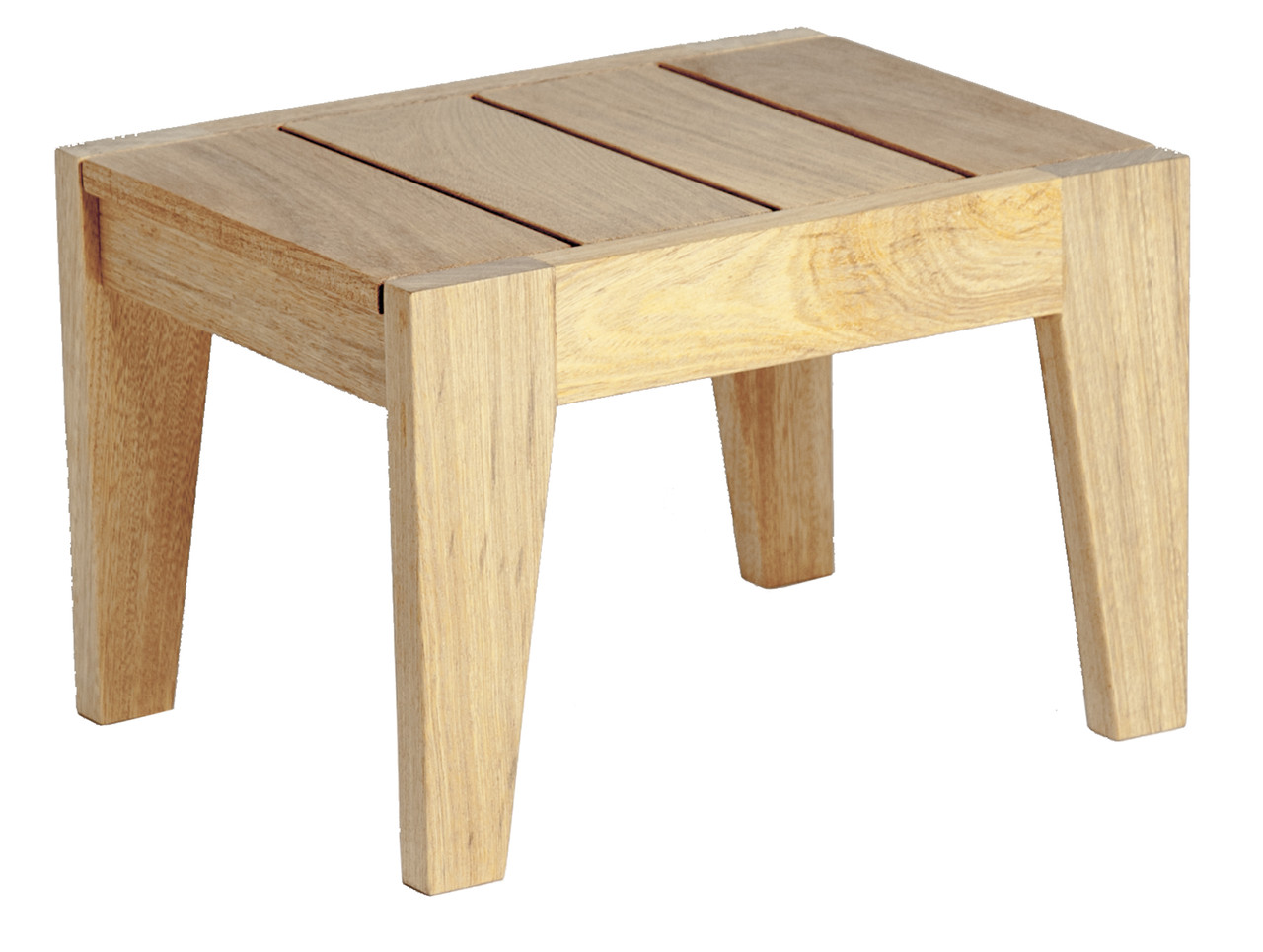 Приставний дерев'яний столик до шезлонгу Sunbed, вуличні, пляжні меблі