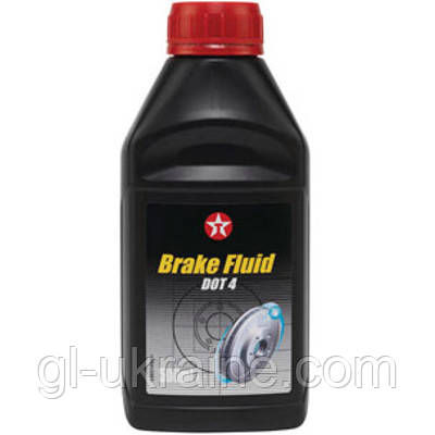 TEXACO BRAKE FLUID DOT-4, Гальмівна рідина, 0.5 л