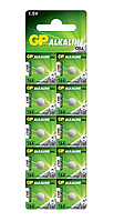 Батарейка GP Alkaline button cell 1.5 V AG1 LR620, LR60, 164F-U10 для годинника