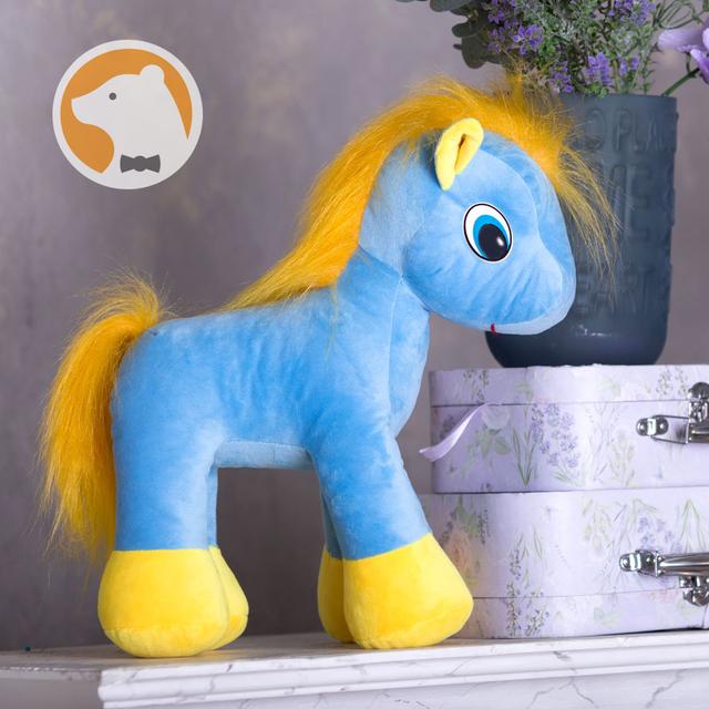 Мягкая игрушка голубой Пони Мягкая игрушка голубой Пони