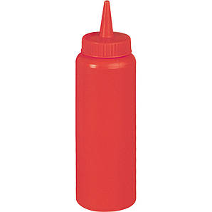 Пляшка-дозатор для соусу 700 мл. червона Stalgast