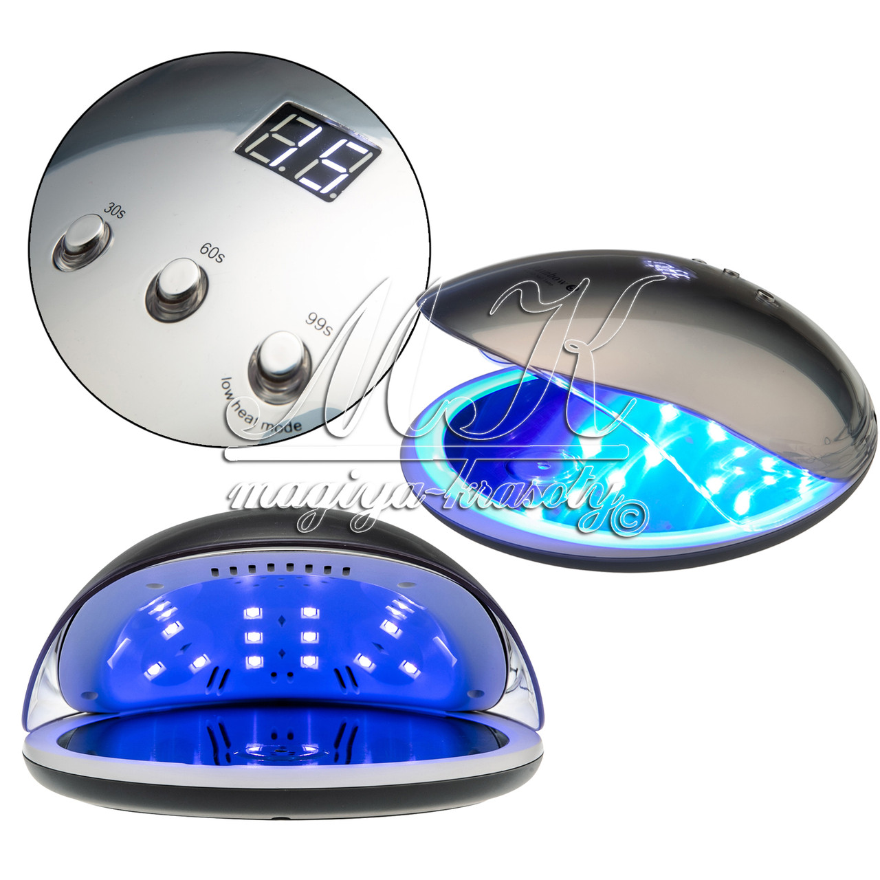 Професійна LED/UV лампа Rainbow 5, 48 Вт, (квіта в асортименті)