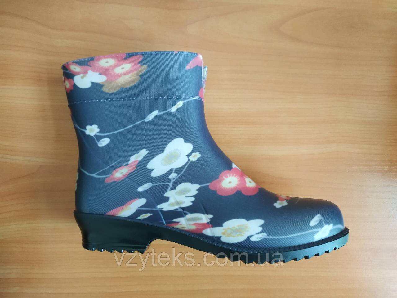 Напівчоботи жіночі з малюнком Літма, фото 1