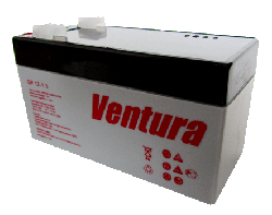 Акумуляторна батарея Ventura GP 12-1,3 12в, 1,3 Ач (AGM)