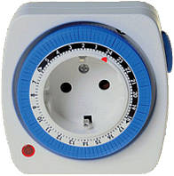 Таймер суточный механический Lemanso LM6342 в розетку