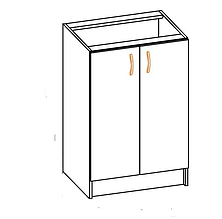 Нижня тумба в кухню з ДСП 60Н Аліна Мебель Сервіс