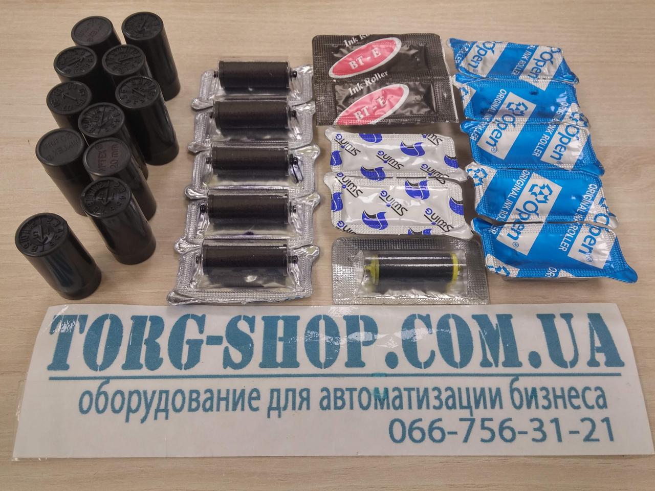 Чорнильний фарбувальний валик для етикет-пістолета в асортименті