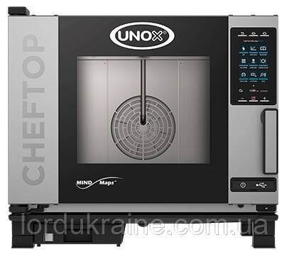 Пароконвектомат (пароконвекційна піч) Unox XEVC0511GPR (лінія PLUS)