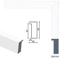 Багетная рама для картины 40 х 50 см PR2042-64 Белый