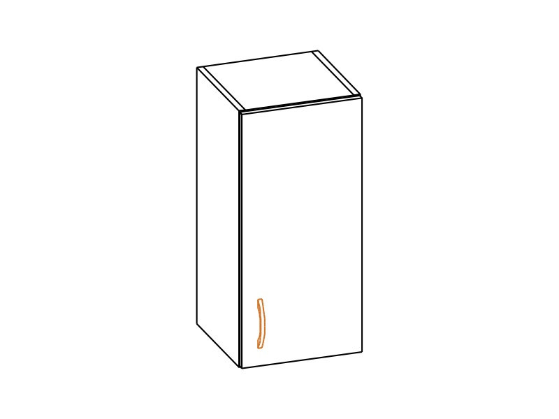 Навісна шафа в кухню з ДСП 40В Аліна Мебель Сервіс, фото 1