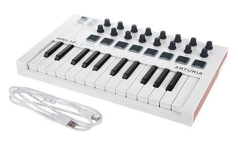 MIDI-клавіатура / Контролер Arturia MiniLab MKII біла