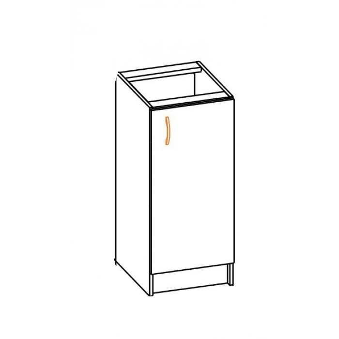 Нижня тумба в кухню з ДСП 40НД Аліна Мебель Сервіс, фото 1