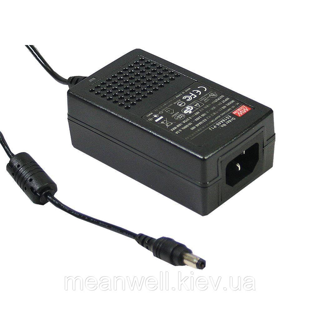 GS18A24-P1J AC DC адаптер живлення 24 В, 0,75 А Mean Well