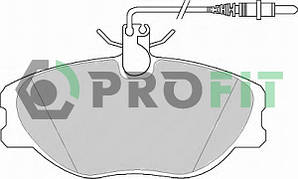 Колодки гальмівні передні Citroen Evasion 94-02; Fiat Ulusse 94-02; Peugeot 806 94-02