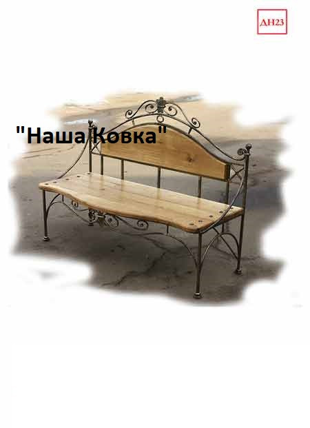 Банкетка дерев'яна - ДН23