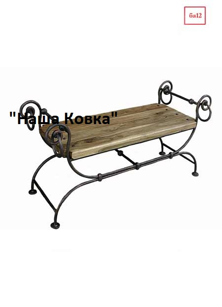 Банкетка з дерева - БА12