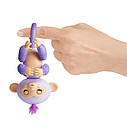 Оригінал! Інтерактивна мавпочка Кікі Fingerlings Glitter Monkey - Kiki Wow Wee, фото 4