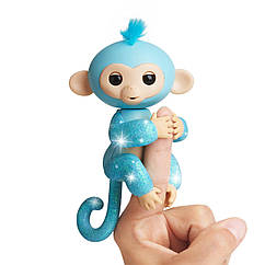 Оригінал! Інтерактивна мавпочка Амелія Fingerlings Glitter Monkey - Amelia Wow Wee